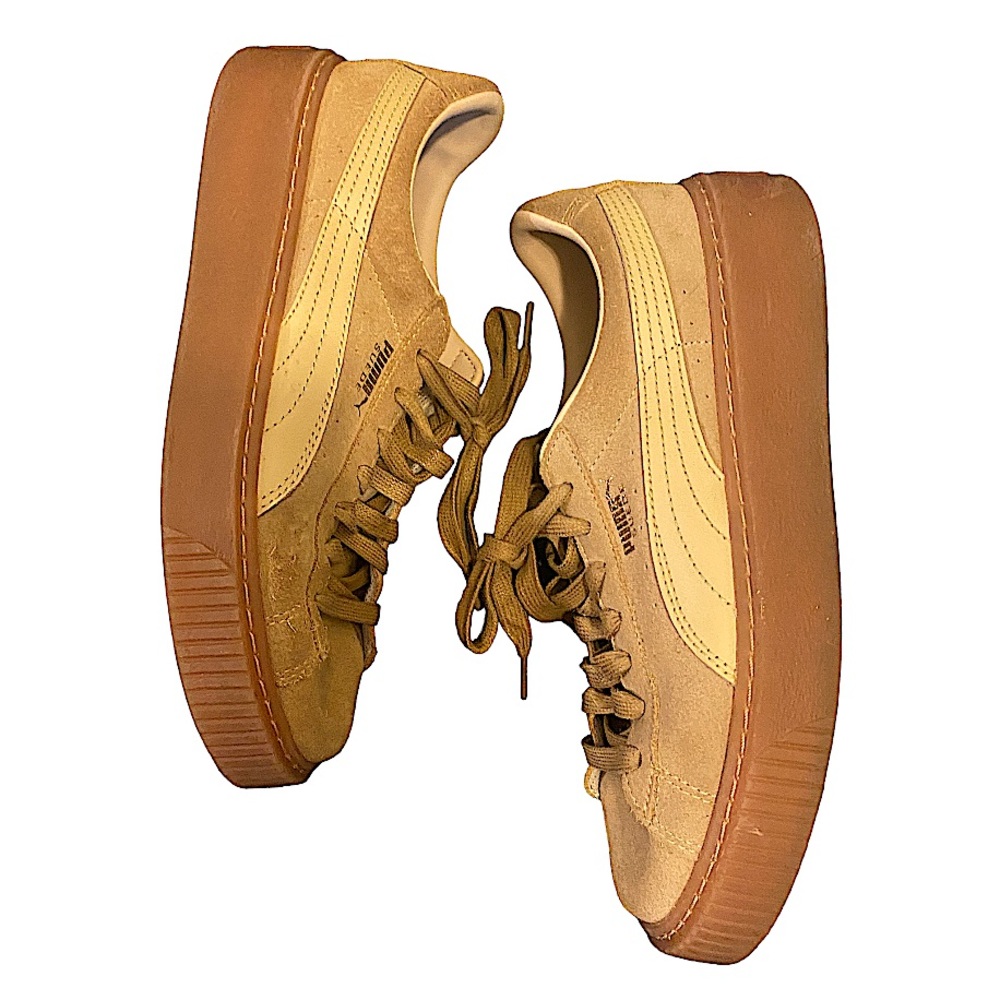 Suede platform core puma sneakers